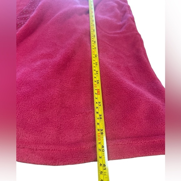 Ulta Beauty Robe Size L/XL Barbie Pink Shimmering Sequin Trim Along Shawl Cozy - Picture 14 of 14